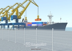 2D ограждения для морских и речных портов в Екатеринбурге