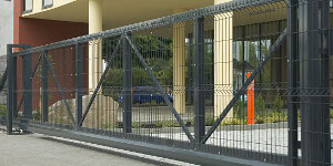 Ворота откатные для 2D и 3D ограждений в Екатеринбурге